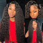 Curly Wave Human Hair Lace Frontal  100% Natural