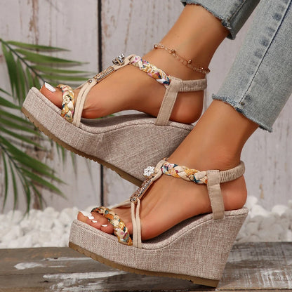 Women Wedges High Quality Platform Sandals Casual