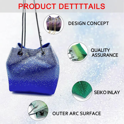 Italian design luxury shiny party women handbags high quality bags