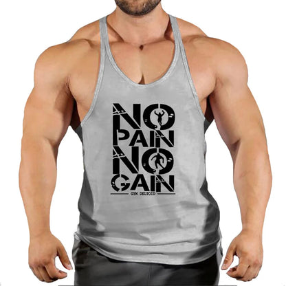 Singlet Sleeveless Shirts Men Tank Top Bodybuilding Vest Gym Men Clothing