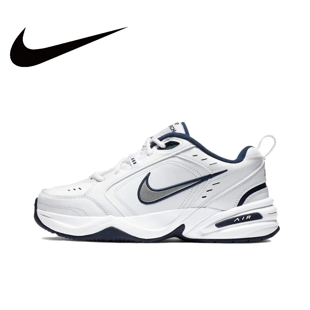 Nike Air Monarch 4 Low Men's and Women's Sneakers Classic Retro Casual Cushioned Comfortable Sneakers