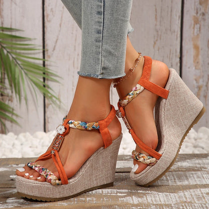 Women Wedges High Quality Platform Sandals Casual