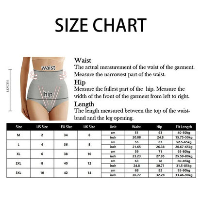 Women High Waist Slimming, Butt Lifter, Tummy Control Panties