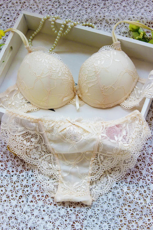 Lingerie Beautiful 2 Pcs Underwear Lace Sets