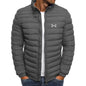 Stand Collar Warm Casual Brand Outer Men's Winter Down Jacket