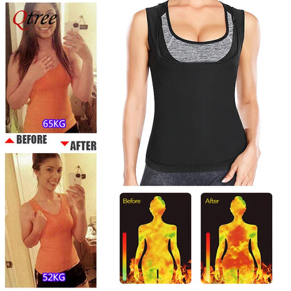 Women Waist Trainer Sauna  Fat Burner Belly Trimmer Tops