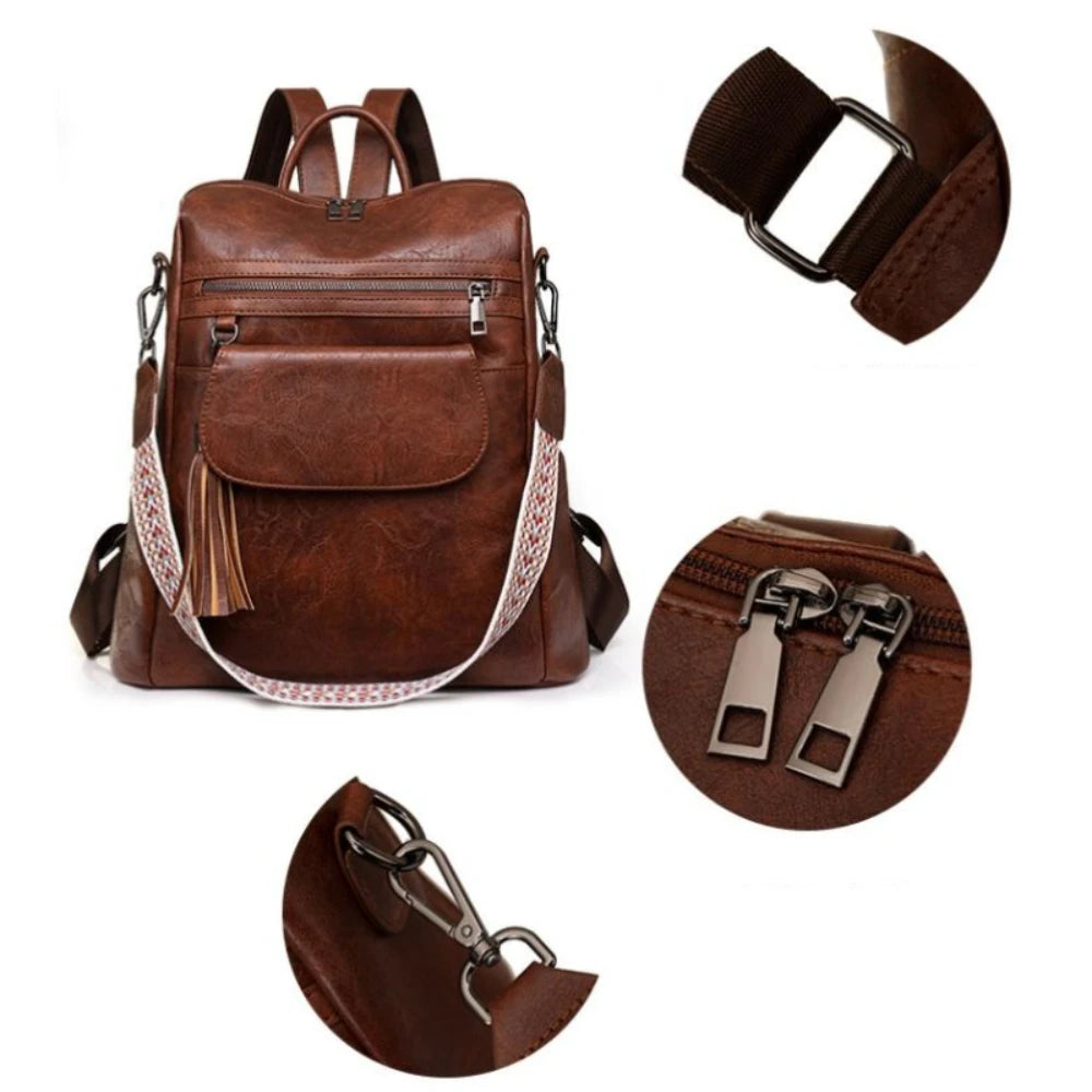 Backpacks Designer Casual Shoulder Bag Soft Leather Backpack Ladies Travel Bag Large