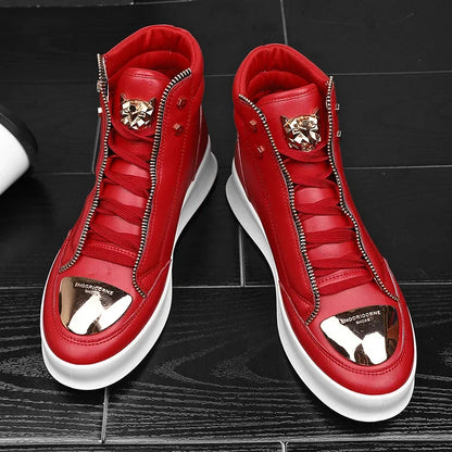 High Top Casual Men Sneakers