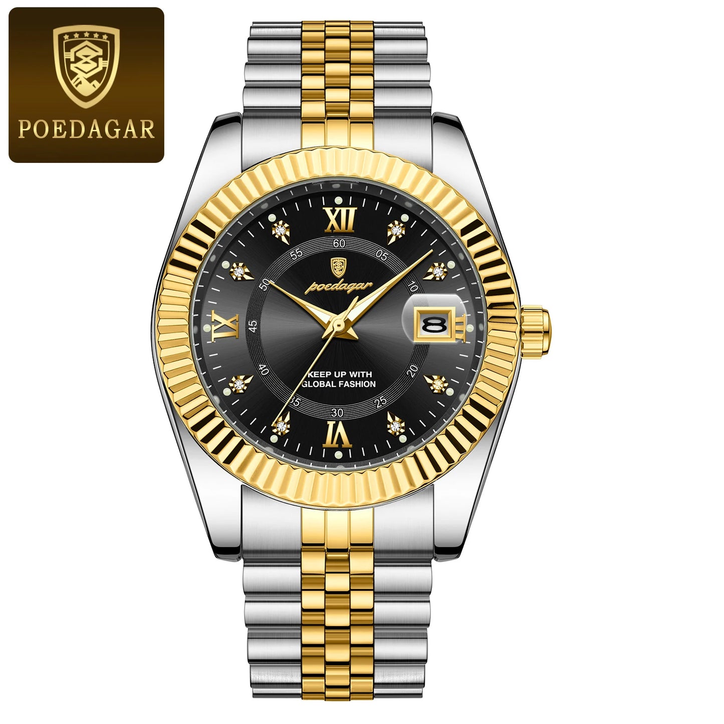 POEDAGAR Sport Wrist Watch For Men Waterproof