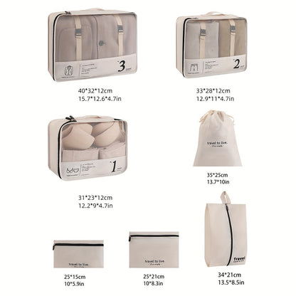 Lightweight Travel Luggage Packing Organizers